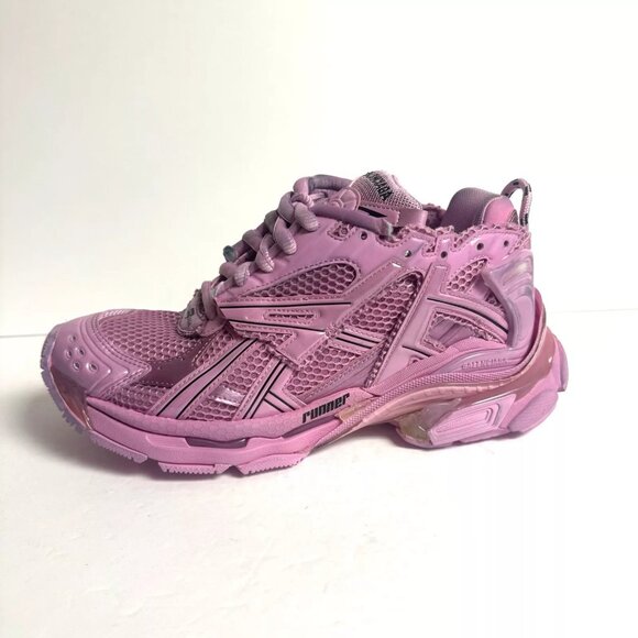 Balenciaga Womens Runner Sneaker Pink Size EU40 US10 - Picture 1 of 6
